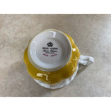 Royal Albert Yellow Regal Series Bone China Tea Cup And Saucer Set