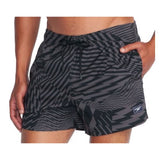 Speedo Men's Gray Print Rondo Edge Volley 14" Recreational Swim Shorts XXL NWOT
