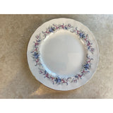Paragon By Appointment To The Queen England Romance 8" Saucer Black Stamp
