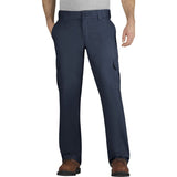 Dickies Men's Regular Fit Straight Leg Cargo Pant Navy Blue, 50" x 32 Poly/Cot