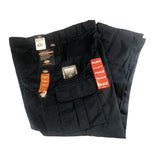 Dickies Men's Regular Fit Straight Leg Cargo Pant Navy Blue, 50" x 32 Poly/Cot