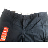 Dickies Men's Regular Fit Straight Leg Cargo Pant Navy Blue, 50" x 32 Poly/Cot
