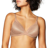Warners Blissful Benefits Back-smoothing Wireless T-shirt Bra W4013 almond