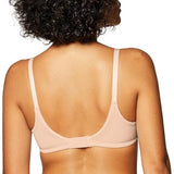 Warners Blissful Benefits Back-smoothing Wireless T-shirt Bra W4013 almond