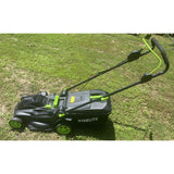STEELITE 40V 17 Inch Electric Lawn Mower, Brushless Mower with 6-Height Adjustment for Medium and Small Yard Care, 2-in-1 Bagging & Mulching