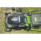 STEELITE 40V 17 Inch Electric Lawn Mower, Brushless Mower with 6-Height Adjustment for Medium and Small Yard Care, 2-in-1 Bagging & Mulching
