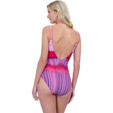 Gottex Womens 18 Golden Hour Square Neck One Piece Swimsuit NWT