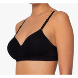 Fruit of the Loom Seamless Wire Free Push-up Bra FT640 Black