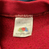 McGregor Panthers Sweatshirt Women's Large Vintage Burgundy  Crew Neck