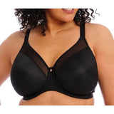 Elomi Smooth EL4301BLK Non-padded Underwired Molded Bra US 34i Black NWT