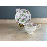 Royal Albert May Blossoms Bone China Tea Cup And Saucer Set Pink Yellow Flowers