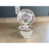 Royal Albert May Blossoms Bone China Tea Cup And Saucer Set Pink Yellow Flowers