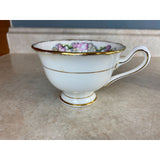 Royal Albert May Blossoms Bone China Tea Cup And Saucer Set Pink Yellow Flowers