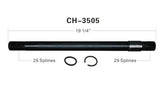TRAKMOTIVE CH-3505 CV Axle with Installation Rings