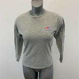 Polo Ralph Lauren T shirt Boys/Girls Medium Vintage Long Sleeve Flag Logo Tee