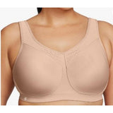 Glamorise 9066 Womens Plus Size Full Figure Bra Cafe