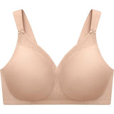 Glamorise womens Magiclift Seamless T-shirt Bra Wirefree #1080 Cafe