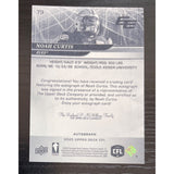 2025 Upper Deck CFL Autograph Noah Curtis Elks #79