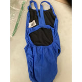 Speedo Women's 10/36 Pro LT Super Pro Swimsuit Blue NWOT