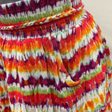 Aeropostale Summer Mini Skirt Women's Small Elastic Waist cotton lining Rayon sh