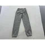 Canadiana Girls Salt Pepper Joggers Size Medium Polyester Pull On Jogging Pants