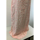 Gap Women's Small Floral Pink Print Tie-Neck Halter Midi Rayon Summer Dress NEW