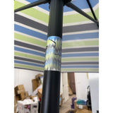 Patio Umbrella 10" with Crank up and tilt functions, NEW,