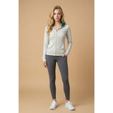 Puma Hoodie Women's Small Gray Long Sleeve Full Zi