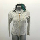 Puma Hoodie Women's Small Gray Long Sleeve Full Zi