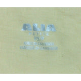 Alia Women's V Neck T Shirt Size Petite Small Yellow Short Sleeve Top
