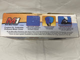Wake "M1" Boat Motor Cover - Marine Grade Engine Cover WM1-50G Fits 25-50HP Gray