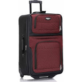 TRAVELERS CHOICE AMSTERDAM Upright Rolling Suitcase 25X15X9" NWT