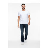 Silver Zack Jeans Men's Size 38/30 EMC Denim Back Flap Pockets Cotton Blend