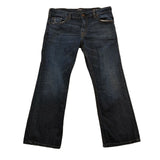 Silver Zack Jeans Men's Size 38/30 EMC Denim Back Flap Pockets Cotton Blend