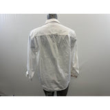 Tabi Vintage Women's Button Up Blouse Size Large Embroidered Dalmatians & PawS