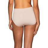 Vanity Fair 13310 Womens Illumination Hi Waist Brief 6/M Rose Beige 3 Pack NWOT