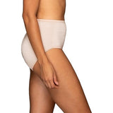 Vanity Fair 13310 Womens Illumination Hi Waist Brief 6/M Rose Beige 3 Pack NWOT