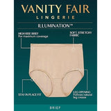 Vanity Fair 13310 Womens Illumination Hi Waist Brief 6/M Rose Beige 3 Pack NWOT