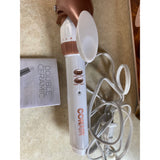 Conair Double Ceramic Curling Iron 1.5" Barrel Rose Gold White Open Box