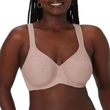 Bali DF4584 T-Shirt Smoothing Underwire Convertible Bra Evening Blush