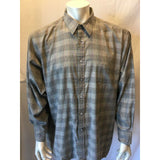 Enro Men's Plaid Chatham Cloth Button Down Long Sleeve Shirt Size 2XL