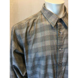 Enro Men's Plaid Chatham Cloth Button Down Long Sleeve Shirt Size 2XL
