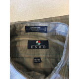Enro Men's Plaid Chatham Cloth Button Down Long Sleeve Shirt Size 2XL