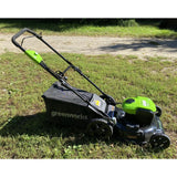 Greenworks MO13B00 21-inch, 13 Amp corded electric push lawn mower Lightly Used
