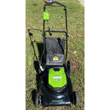 Greenworks MO13B00 21-inch, 13 Amp corded electric push lawn mower Lightly Used