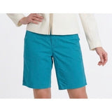 Northern Reflections Women's 16 Walking Shorts Town aqua blue cotton