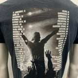 Luke Bryan Thats My Kinda Night Tour T shirt Men's Medium Black Cotton