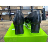 FRANCO SARTO WOMENS 7.5M RACER POINTED TOE PUMP Black NEW