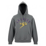 Wilfrid Laurier University Golden Hawks Gray Hoodie Sz S