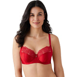 Wacoal 855377 Womens Side Note Full Figure Underwire Bra Barbados Cherry